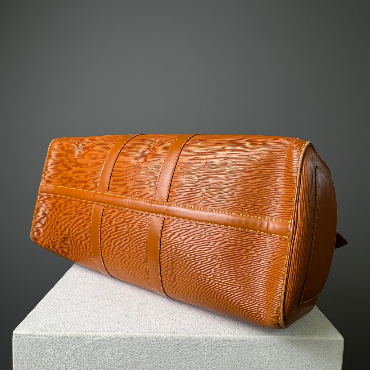 Louis Vuitton Keepall 45 Epi Leder Cipango Gold, 1994