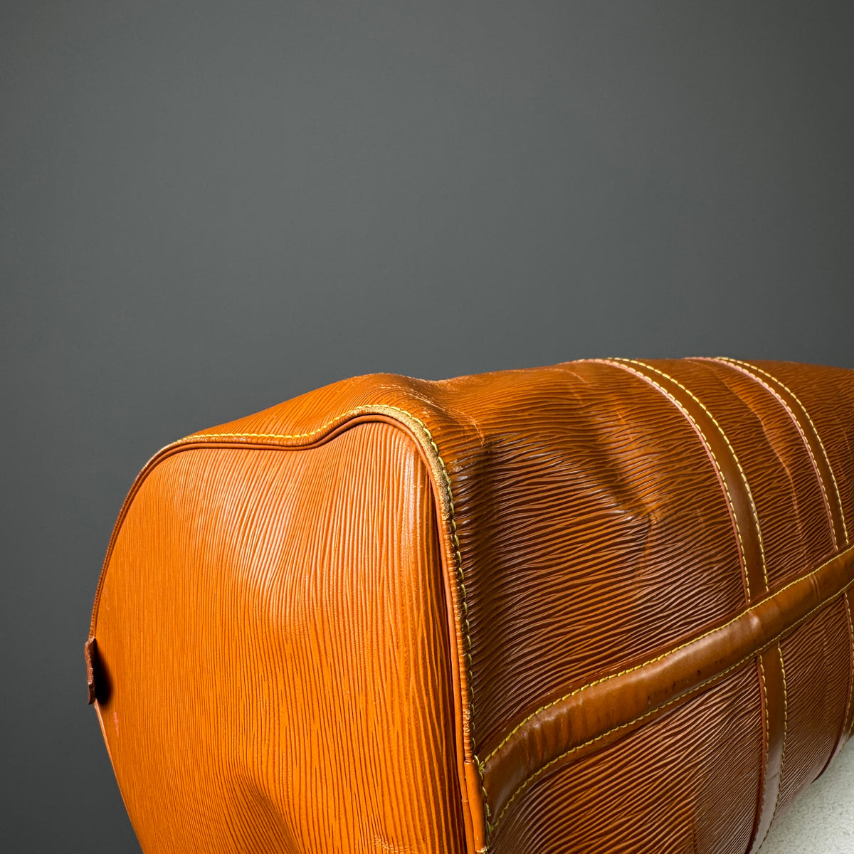 Louis Vuitton Keepall 45 Epi Leder Cipango Gold, 1994