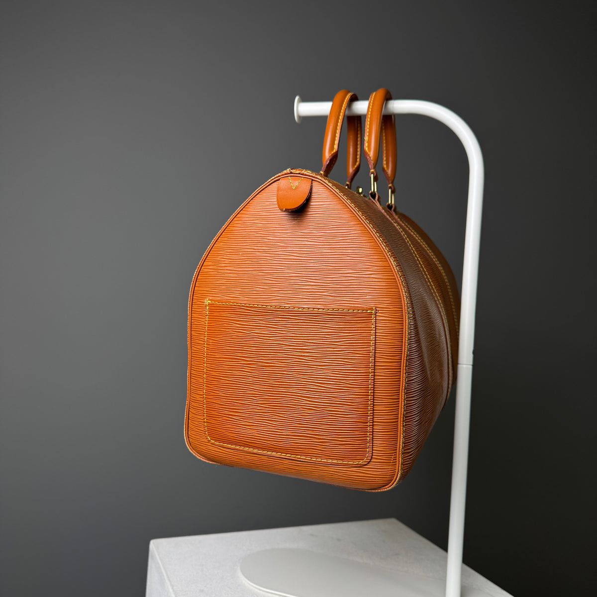 Louis Vuitton Keepall 45 Epi Leder Cipango Gold, 1994