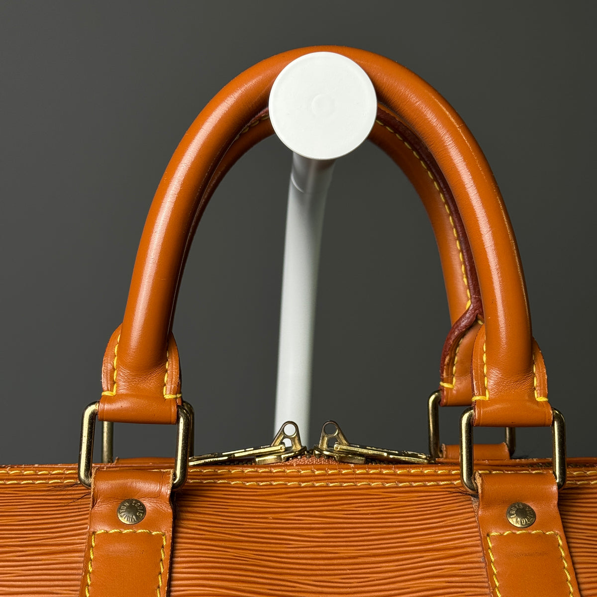 Louis Vuitton Keepall 45 Epi Leder Cipango Gold, 1994