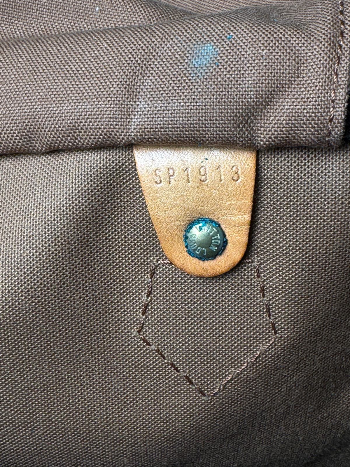 Louis Vuitton Speedy 35 aus Monogram Canvas, 1993