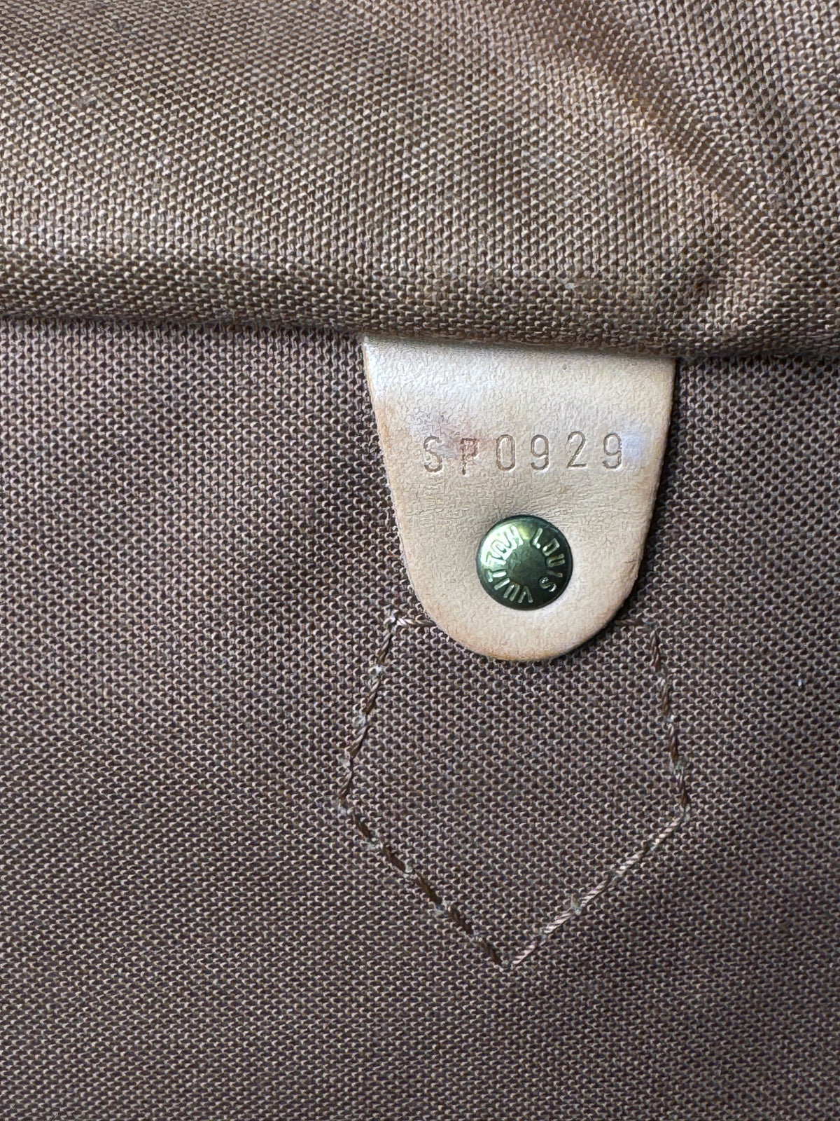 Louis Vuitton Speedy 40 aus Monogram Canvas, 1999